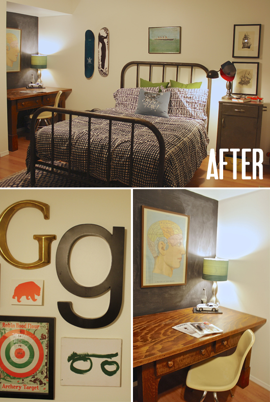 Birch + Bird: Gabe's room "After"