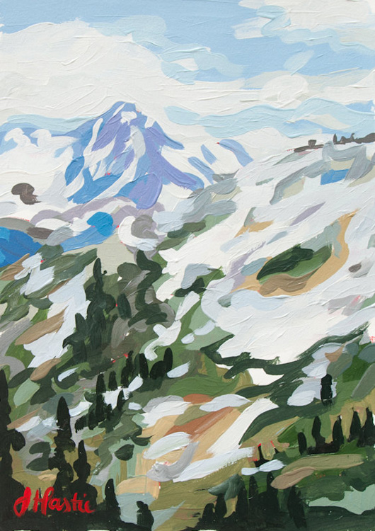 Birch + Bird: Whistler Peak by Joanne Hastie