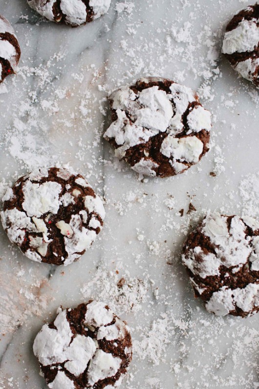 Peppermint Chocolate Crackles by Say Yes to Hoboken