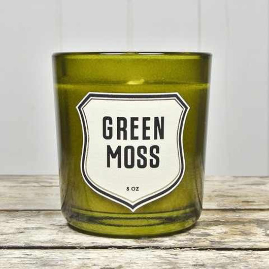 Spruce Collective: Izola Green Moss Candle $35