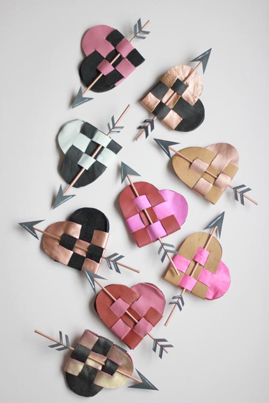 The House That Lars Built: DIY Danish Leather Heart Pouches