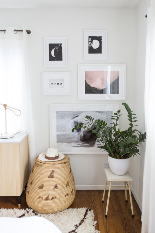 Bri Emery's bedroom. Design by DesignLoveFest & SF Girl by Bay. Photo by Laure Joliet. 