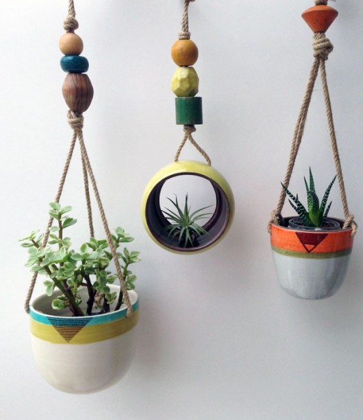 Ceramic Planters by Cathy Terepocki